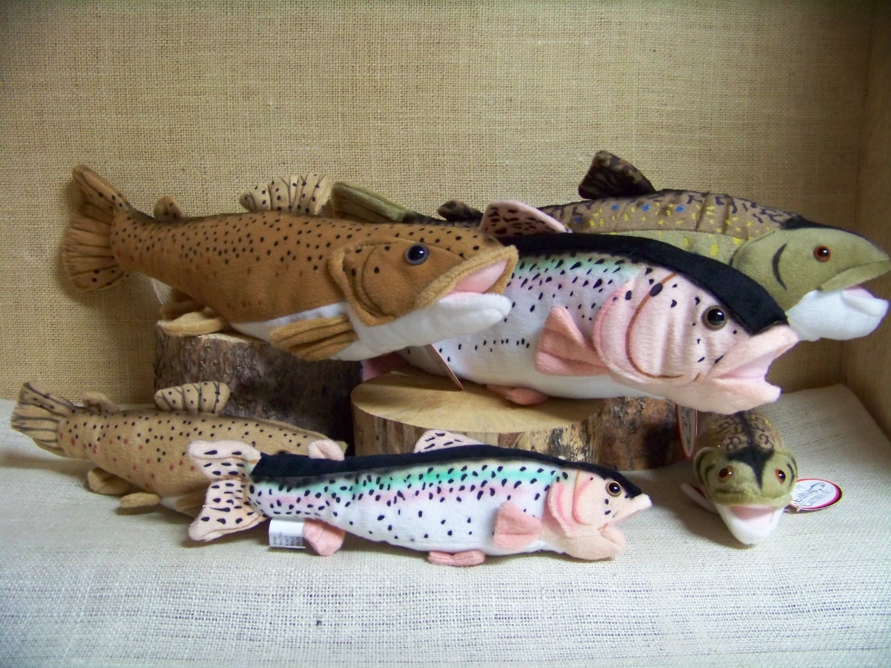 rainbow trout stuffed animal